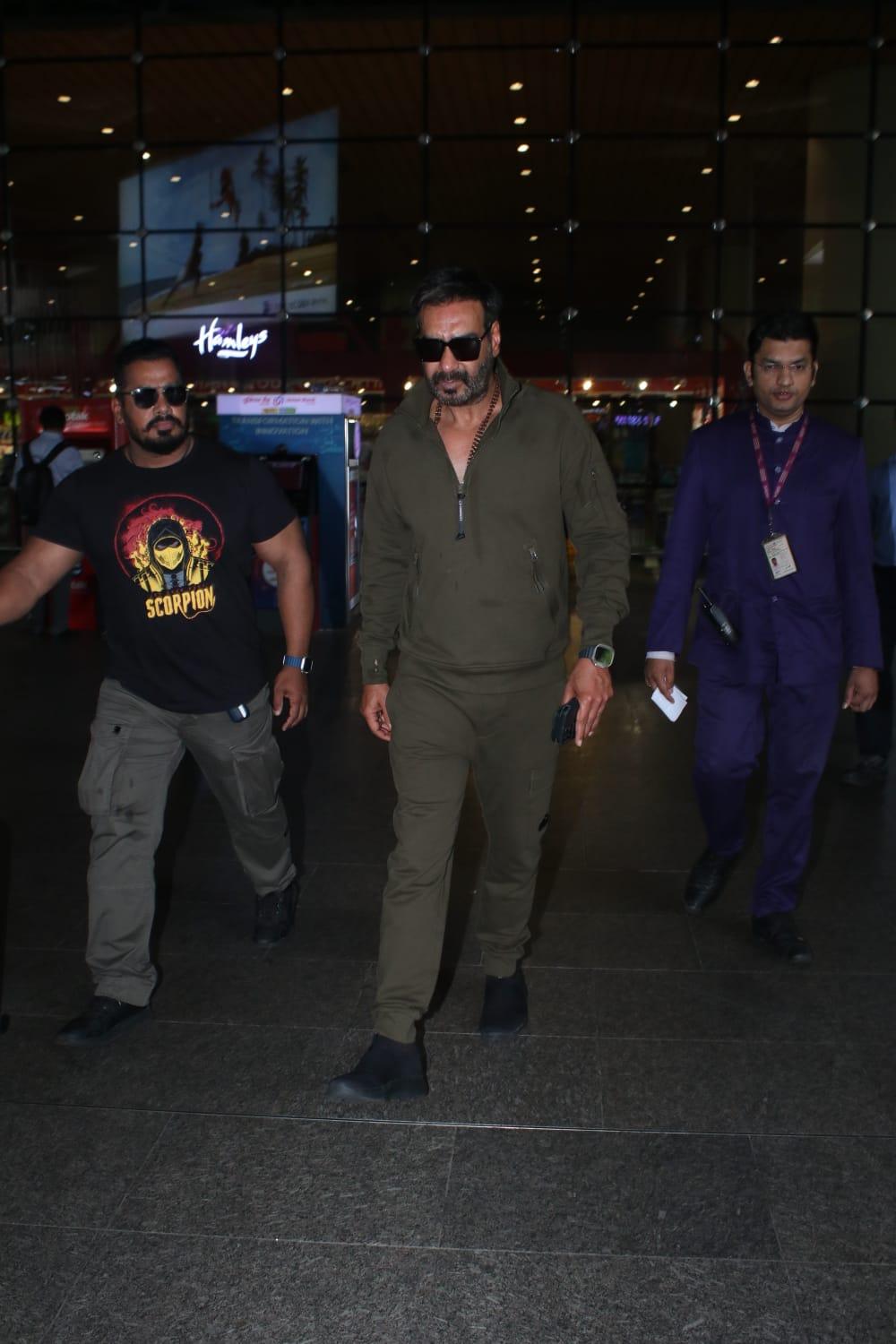 Ajay, renowned for his understated yet undeniable charm, exuded an aura of timeless sophistication. Dressed in a manner that effortlessly combined comfort with class